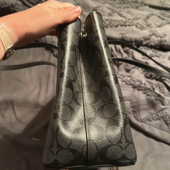 Coach Black Signature Tote - Picture 8 of 15